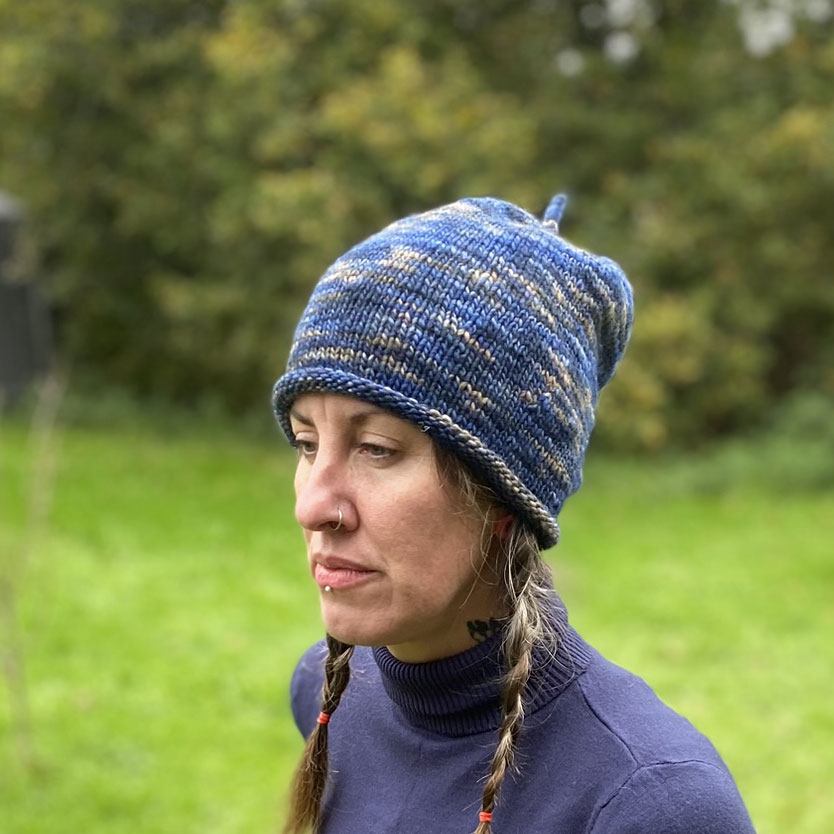 Bonnet en laine Elisa La laine de Galeine