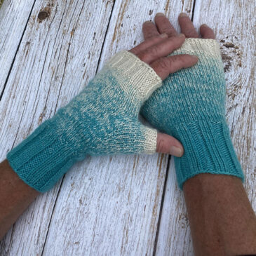 Cashmere mittens la laine de Galeine