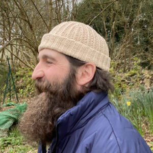 Bonnet docker beige sur Kabir