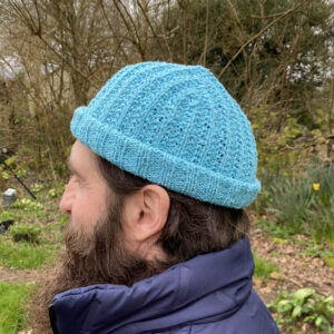 Bonnet Marin Plouescat sur modèle Kabir La laine de galeine