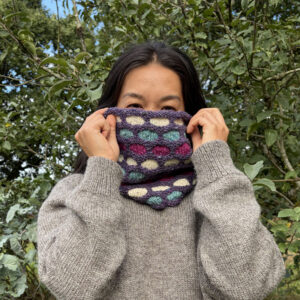 Snood FemmeMaya présenté sur Stéphanie